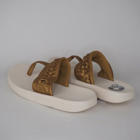 Nike Bella Kai Thong 2 Women Sandals Slide Sport Pale Ivory DS - Picture 8 of 11